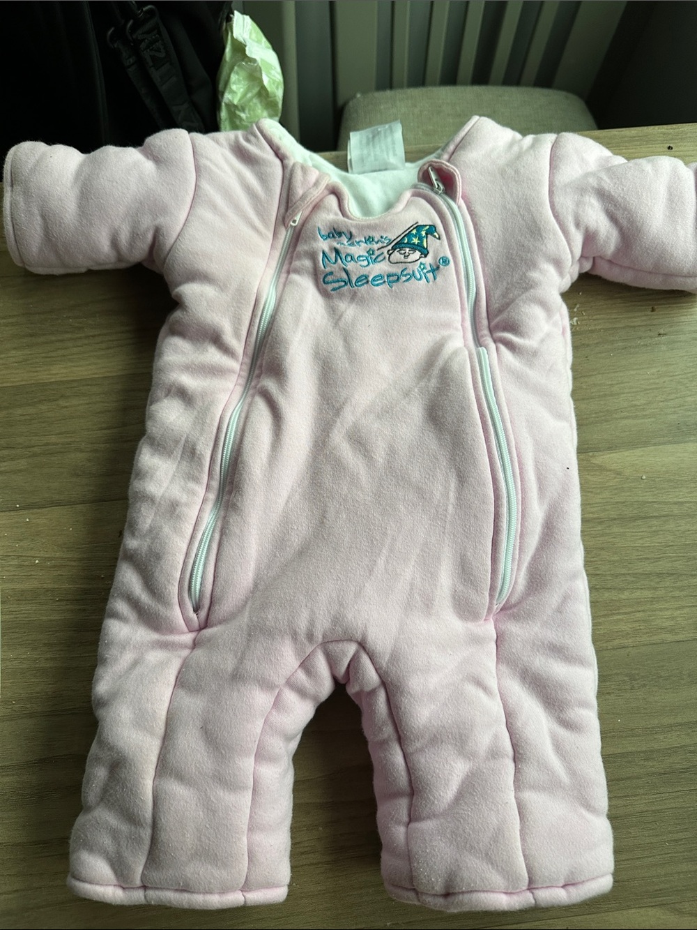 Infant Pink Padded Sleepsuit One-Piece